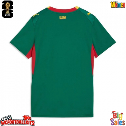 Senegal Replica Away Stadium Shirt for Women World Cup 2026 Short Sleeve